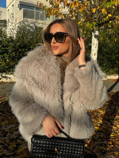 Faux Fur Jacket