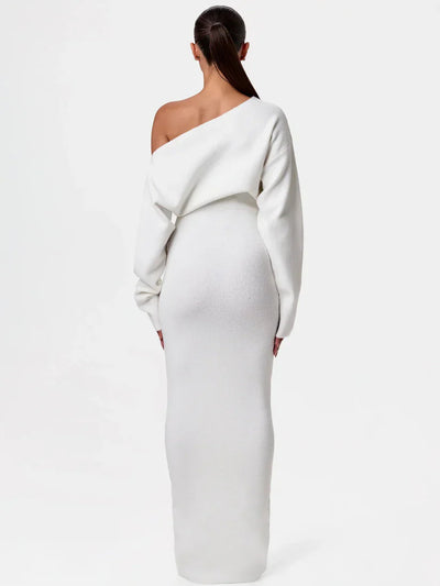 Off-Shoulder Maxi Dress