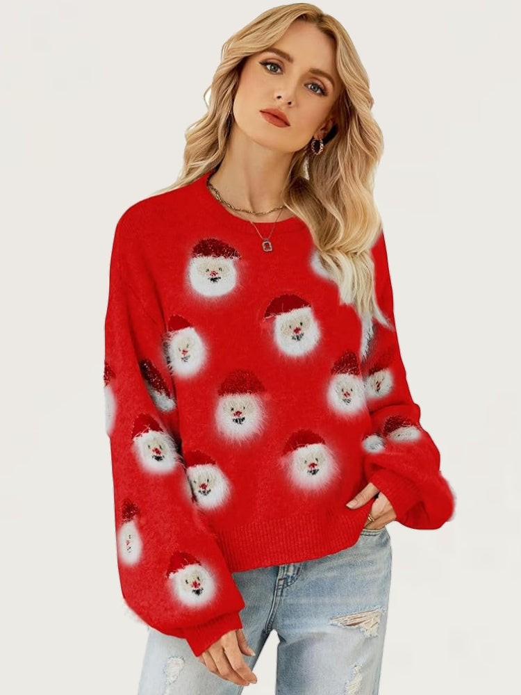 Santa Sweater - Red