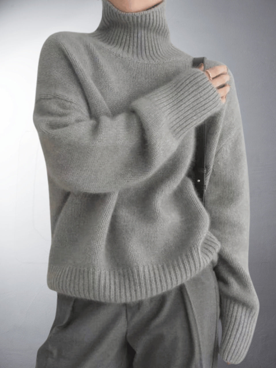 Cashmere Turtleneck Sweater