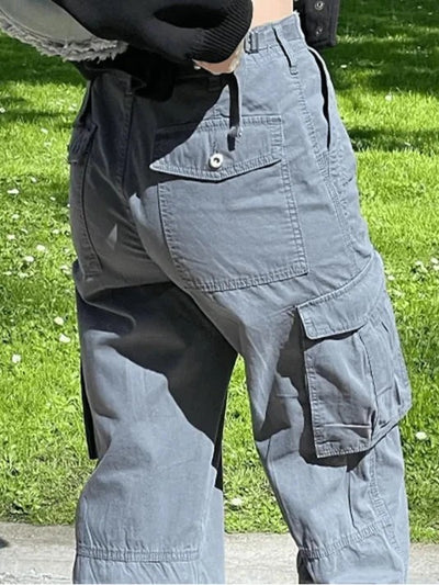 High Waist Cargo Pants